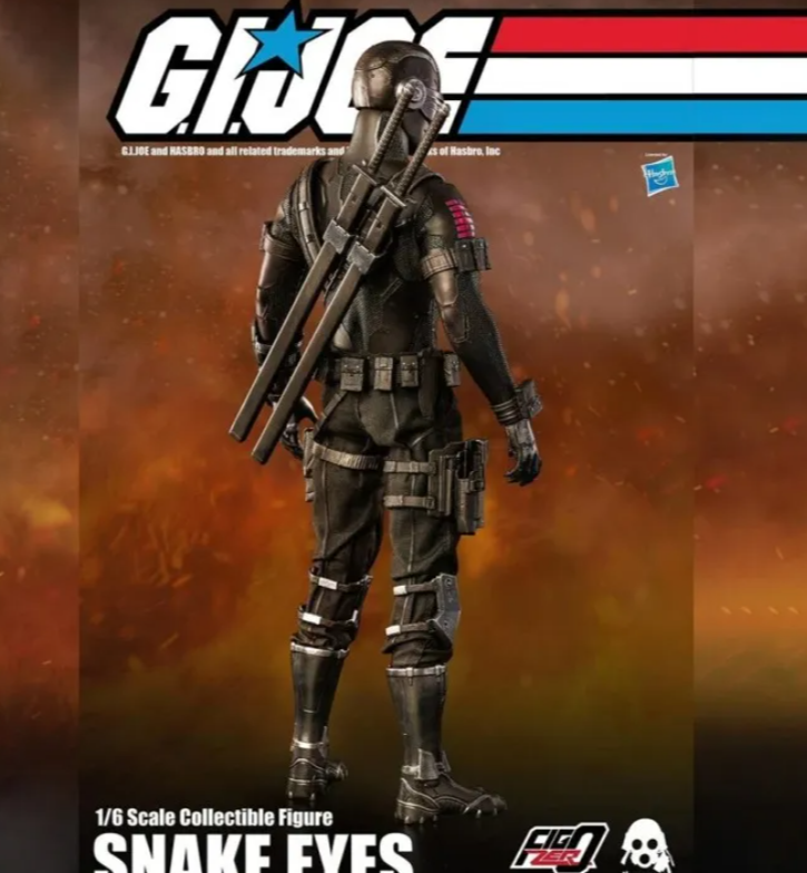 Threezero G.I. Joe 1/6 Snake Eyes Figure